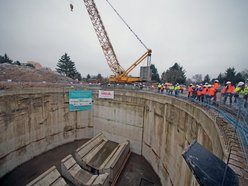 Tunel średnicowy pod Łodzią. Tarcza Faustyna przebiła się na Żabieniec