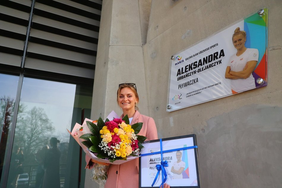 Aleksandra Urbańczyk-Olejarczyk uhonorowana! Nowa gwiazda w Galerii Sław Łódzkiego Sportu