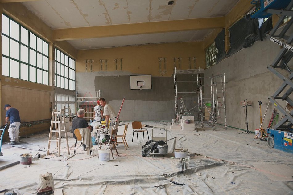 Łódź. Remont sali gimnastycznej w Szkole Podstawowej nr 166 w Łodzi. Będzie jak nowa!
