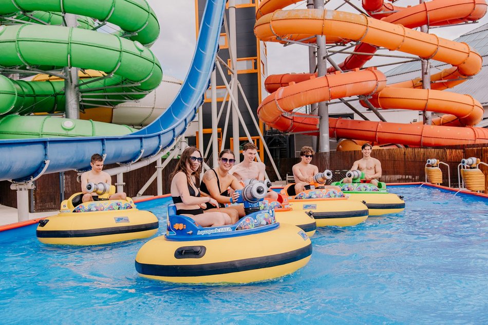 Łódź. Bitwa na wodnych skuterach w Aquaparku Fala! To jedyna taka atrakcja w Polsce!