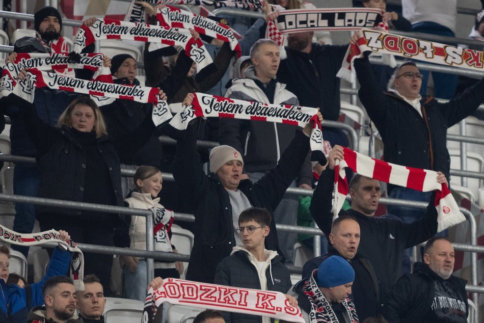 Kibice na meczu ŁKS Łódź z Miedzią Legnica. Odszukaj się w naszej galerii