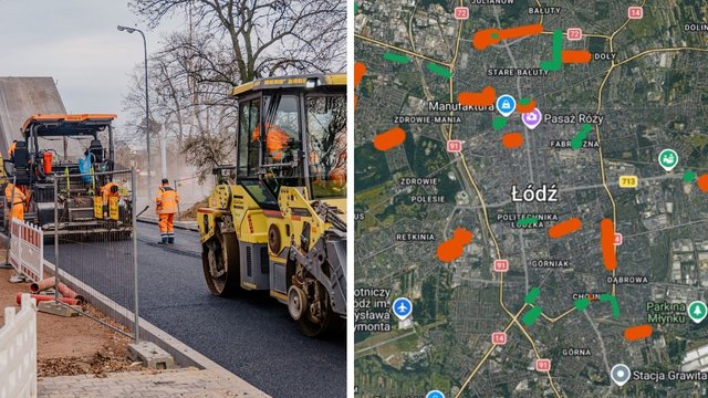 Interaktywna mapa remontów w Łodzi. Chcesz być na bieżąco? Sprawdź!