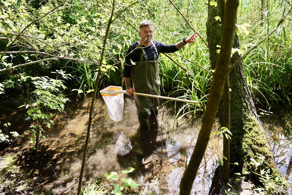 Łódź. Co żyje w rzekach w Łodzi? Dr hab. Mariusz Tszydel wie o tym bardzo dużo!