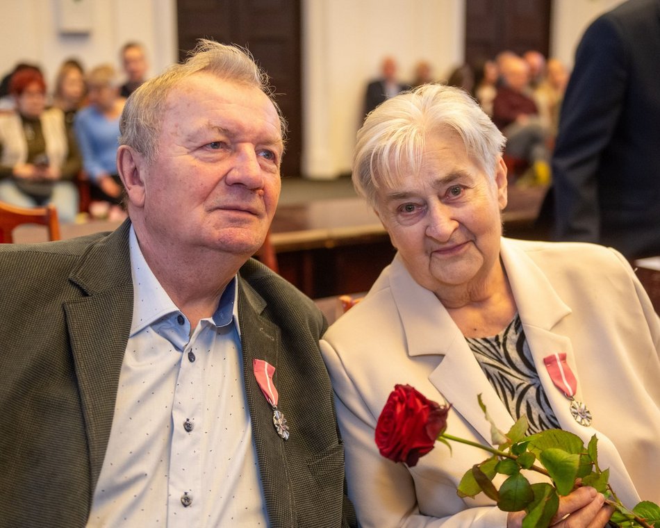 Łódź. Medale za długoletnie pożycie małżeńskie