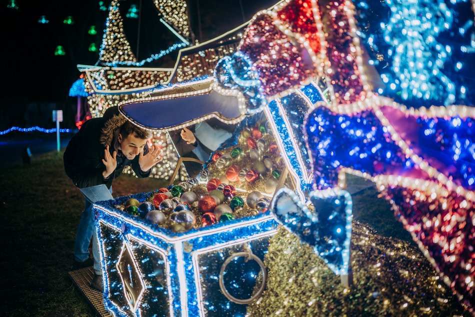 Park Miliona Świateł w Łodzi otwarty! Magiczne zwierzęta opanowały Orientarium Zoo Łódź