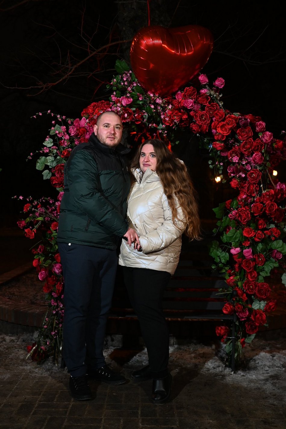 Łódź. Walentynki w Pasażu Rubinsteina w Łodzi. Aż czuć miłość w powietrzu!