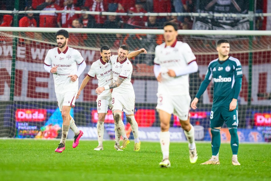 Mecz Widzewa Łódź z Legią Warszawa