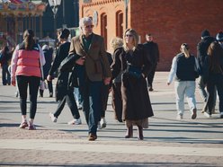 Park Staromiejski i Manufaktura skąpane w wiosennym słońcu