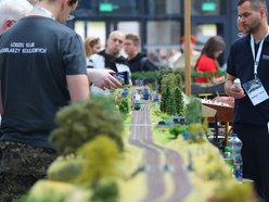Łódź. Wystawa Makiet Kolejowych na dworcu Łódź Fabryczna