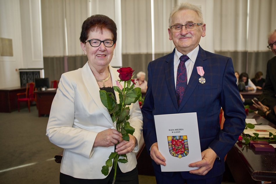 Małżeństwa z Łodzi uhonorowane medalami za wieloletnie pożycie