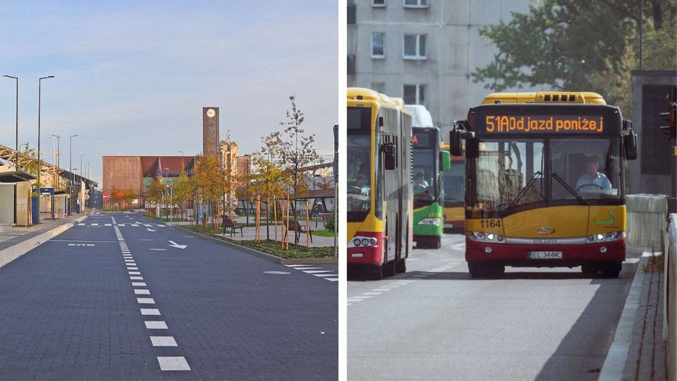 Autobusy MPK Łódź wracają pod dworzec Łódź Kaliska