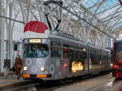 Świąteczne tramwaje MPK Łódź wyjechały na ulice