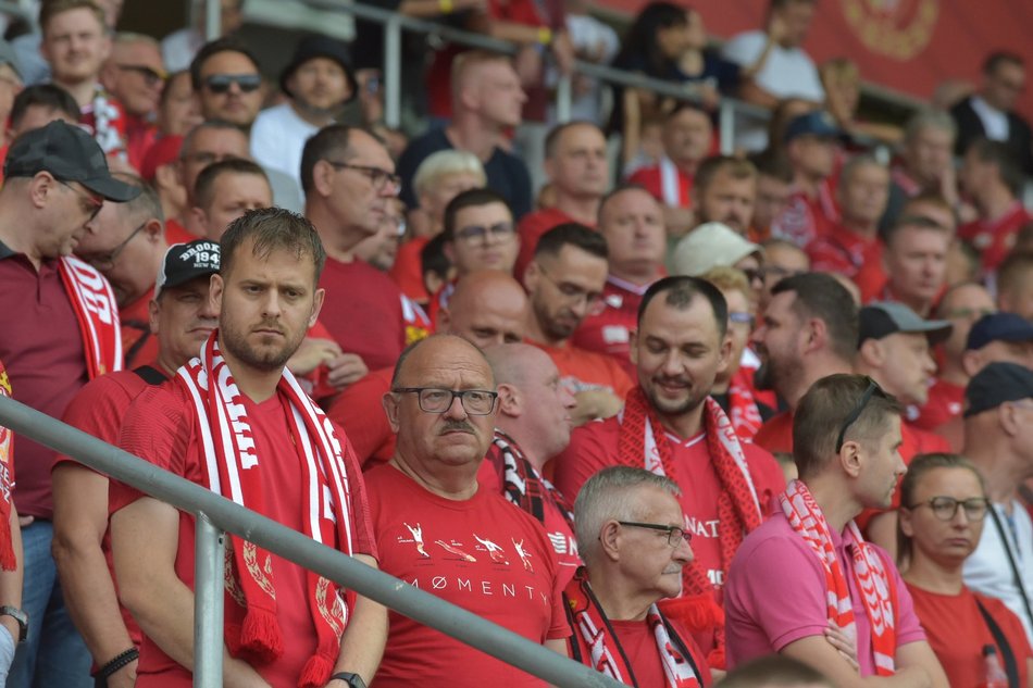 Kibice na meczu Widzewa Łódź kontra GKS Katowice. Byłeś/aś? Znajdź się w galerii
