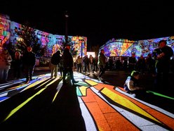 Light Move Festival 2025 Łódź na placu Wolności. Niesamowite widoki!