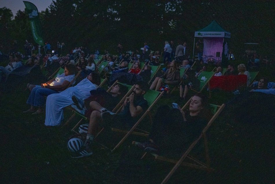 Łódź. Co to był za wieczór! Noc spadających gwiazd w Ogrodzie Botanicznym w Łodzi