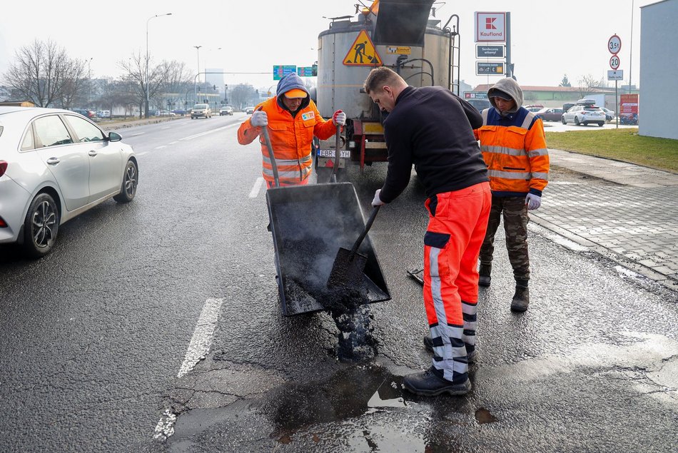 Naprawa nawierzchni ul. Wróblewskiego