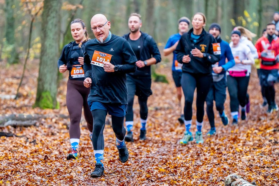 Cookie Run w Lesie Łagiewnickim w Łodzi