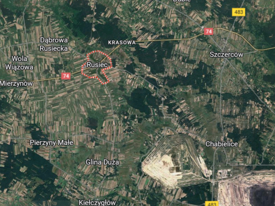 Łódź. Koszary - część wsi Rusiec