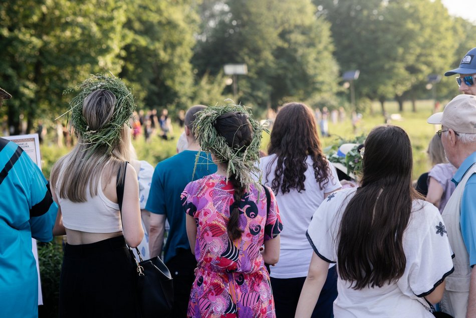 Łódź. Noc Kupały na Stawach Stefańskiego w Łodzi
