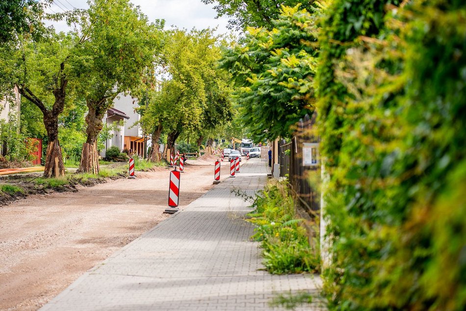 Łódź. Remont Siedleckiej w Łodzi postępuje. Pierwsze efekty są już widoczne!