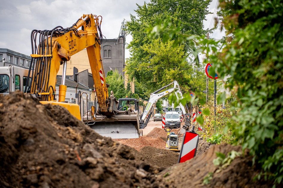 Łódź. Remont Siedleckiej w Łodzi postępuje. Pierwsze efekty są już widoczne!
