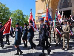 Łódź. Święto Konstytucji 3 Maja. Tak wyglądały obchody pod Katedrą w Łodzi
