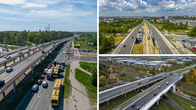 Łódź. Remont estakady na Włókniarzy