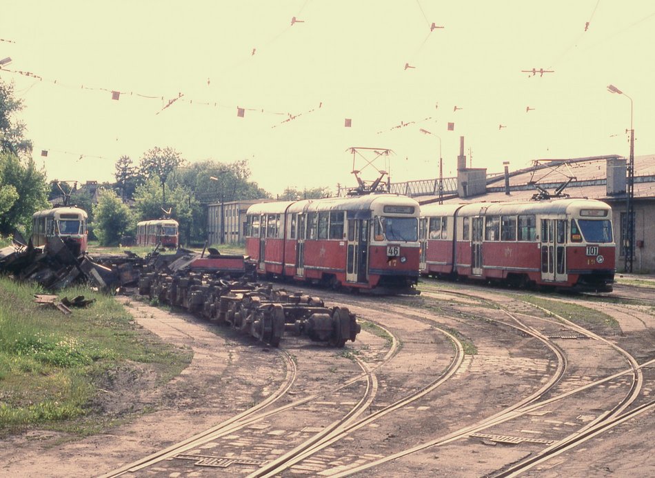 Łódź. Historia zajezdni Helenówek