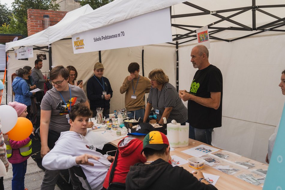 Piknik przy Włókienniczej