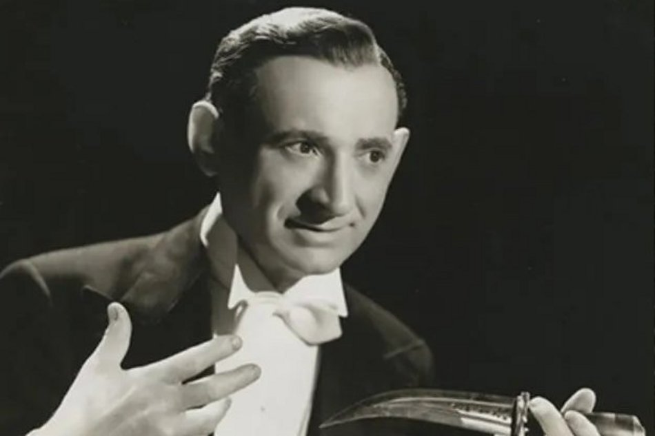 Łódź. Carl Rosini, łódzki magik o międzynarodowej sławie.