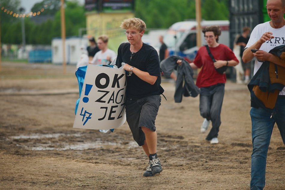 Deszcz im niestraszny! Pierwsi festiwalowicze rozpoczęli trzeci dzień Łódź Summer Festival 2025!