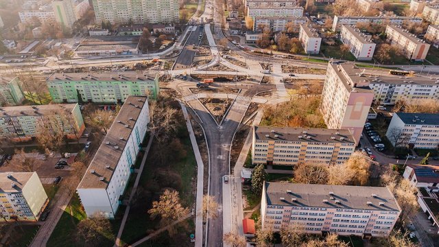 Rondo Broniewskiego w Łodzi ponownie otwarte. Kiedy wróci ruch i autobusy MPK Łódź?