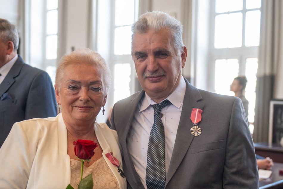 Łódź. Medale za długoletnie pożycie małżeńskie. Ich miłość przetrwała pół wieku!