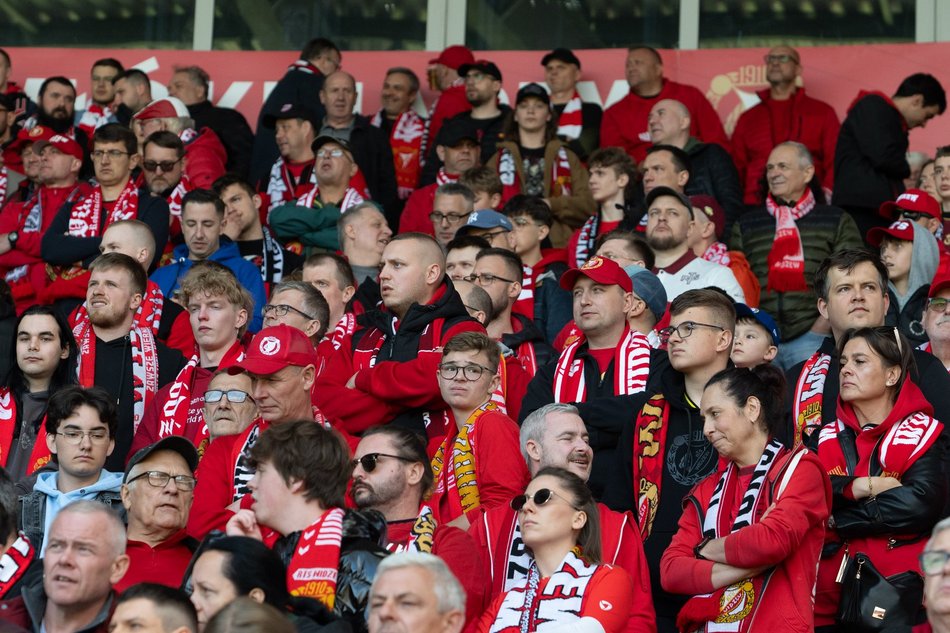 Łódź. Kibice na meczu Widzew Łódź - Lechia Gdańsk. Byłeś/aś? Znajdź się na trybunach!