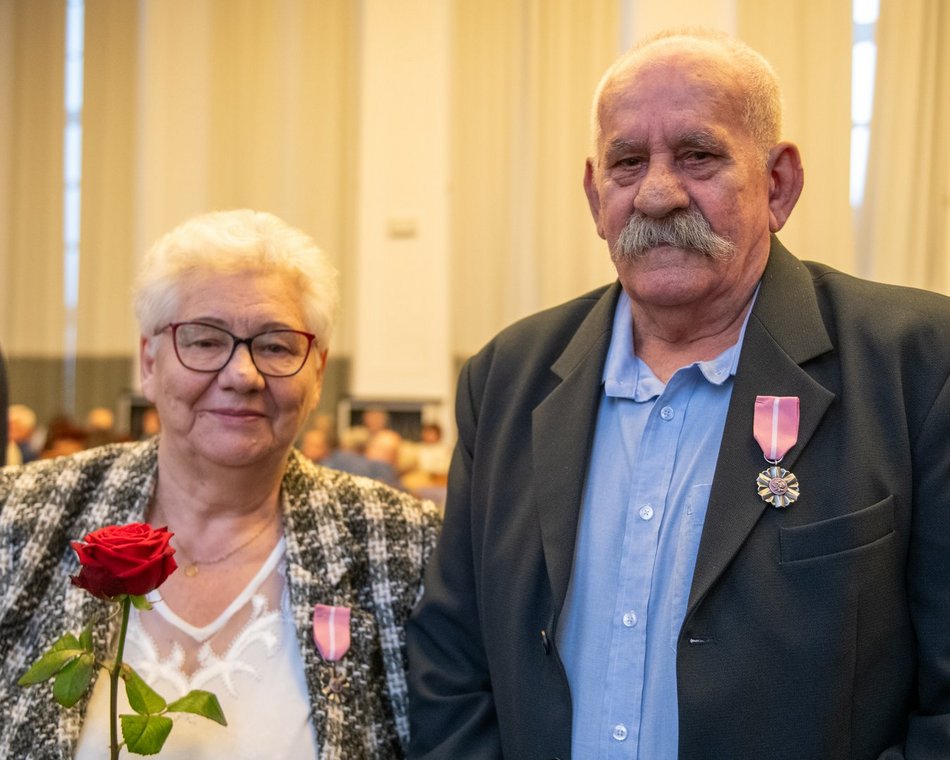 Medale dla małżeństw z Łodzi