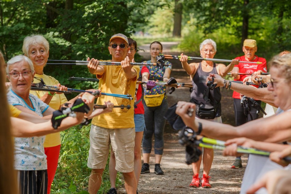 Nordic walking w Arturówku