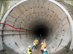 Tunel średnicowy pod Łodzią. Budowa stacji Łódź Polesie