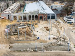 Zajezdnia Chocianowice w przebudowie