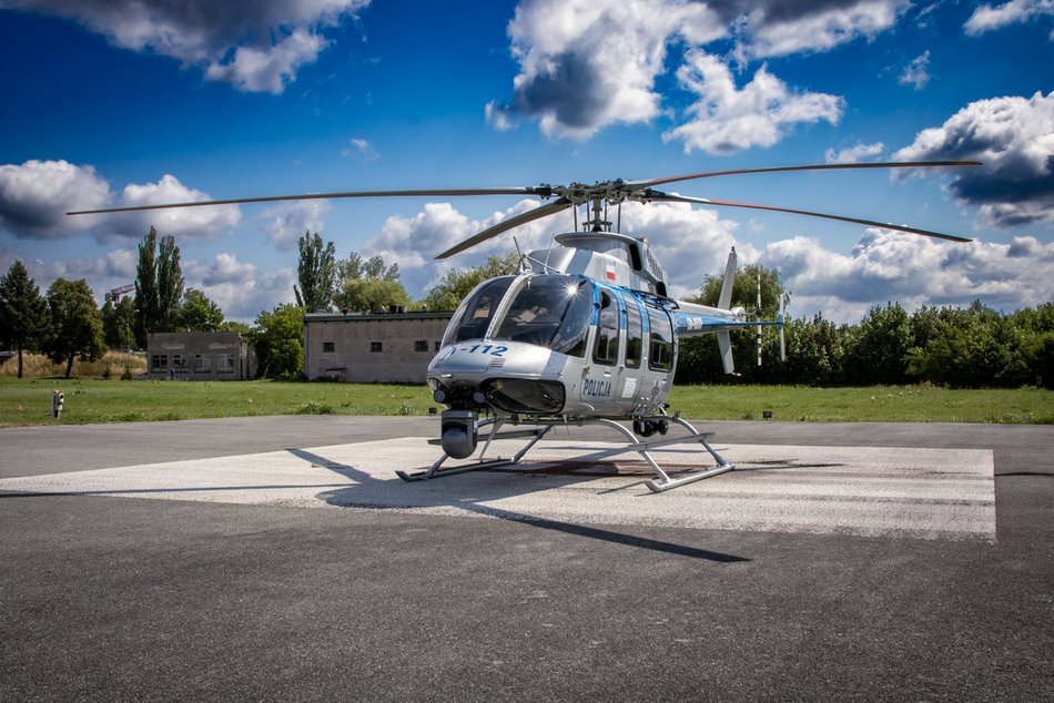 Łódź. Policja w Łodzi z nowoczesnym śmigłowcem. Do jakich akcji będzie służyć?
