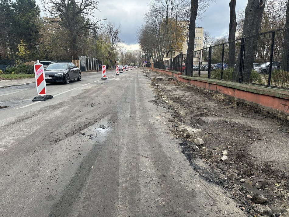 Remont Sienkiewicza i Tymienieckiego w Łodzi. Sprawdź, jak przebiegają prace