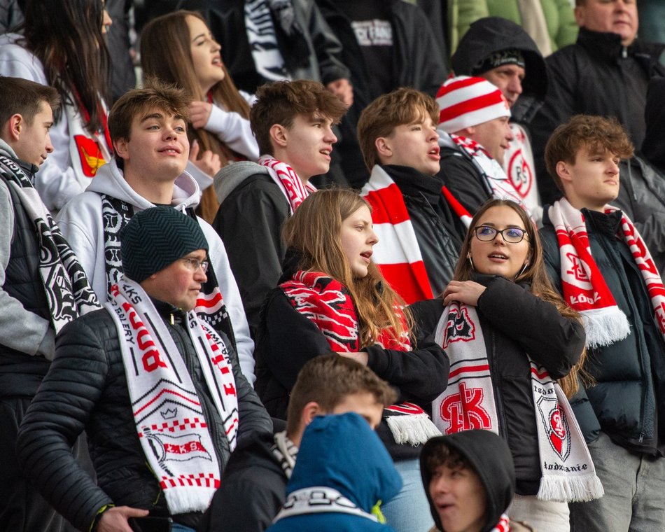 Kibice na meczu ŁKS Łódź kontra Bruk-Bet Termalica Nieciecza. Byłeś? Odszukaj się w galerii
