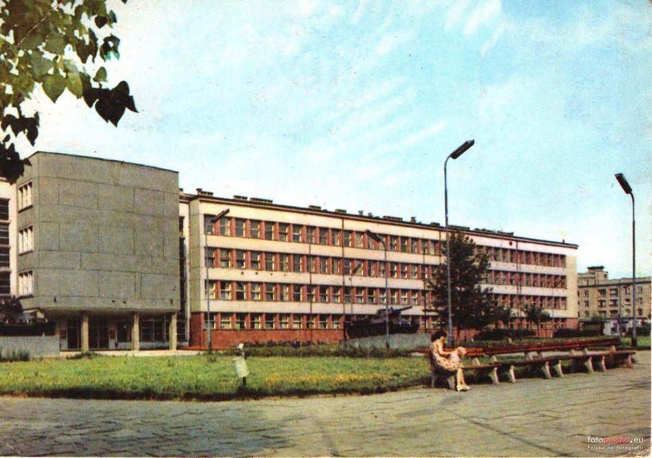 Łódź. Plac Hallera w Łodzi - lata 1967-1969
