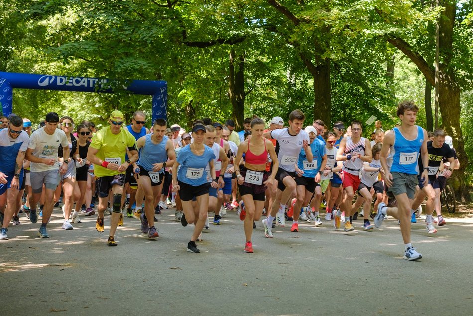 Łódź. Decathlon Run 2025 w Łodzi. Sportowa rywalizacja w fantastycznej atmosferze