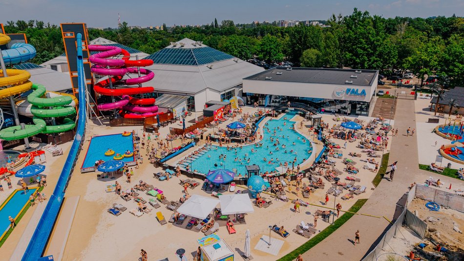 Łódź. Aquapark Fala w Łodzi
