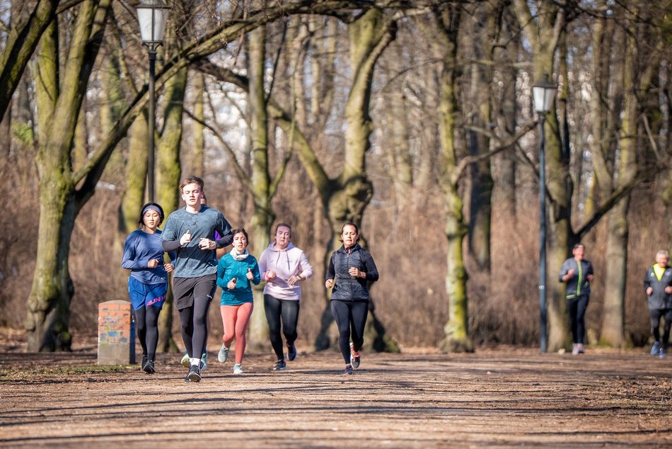 Łódź. Parkrun w Parku Poniatowskiego w Łodzi. Brałeś udział w biegu? Znajdź się na zdjęciach!