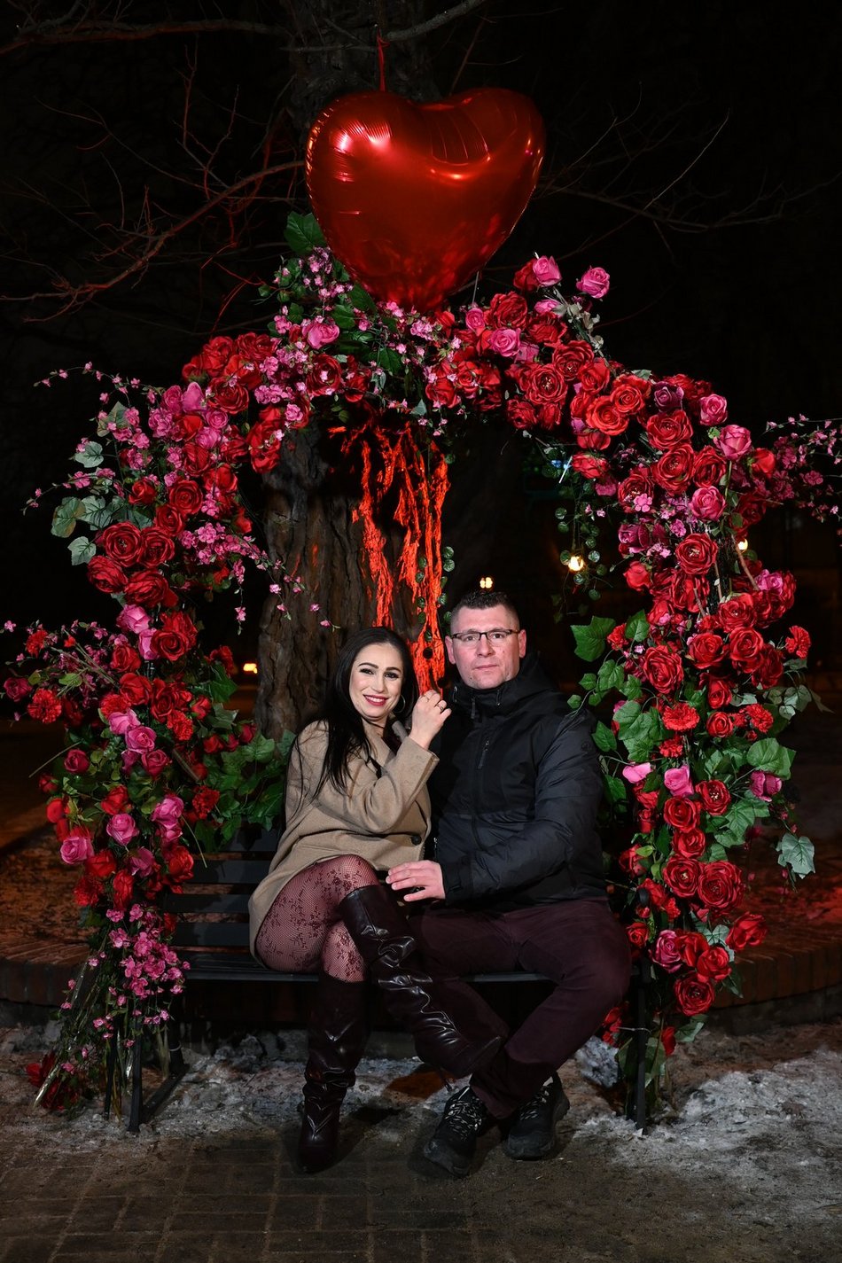 Łódź. Walentynki w Pasażu Rubinsteina w Łodzi. Aż czuć miłość w powietrzu!