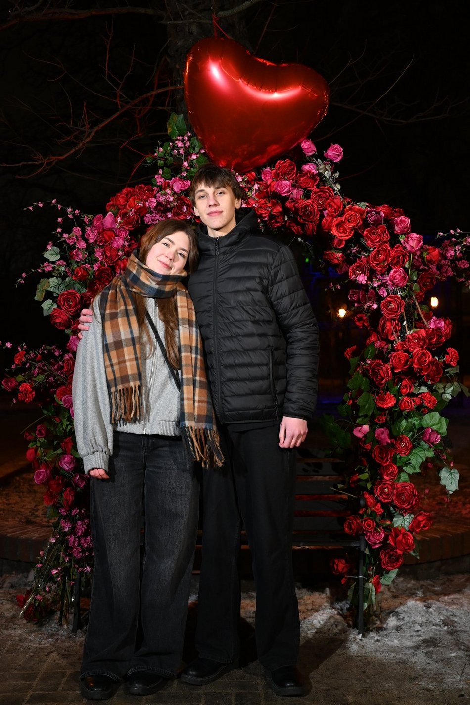 Łódź. Walentynki w Pasażu Rubinsteina w Łodzi. Aż czuć miłość w powietrzu!