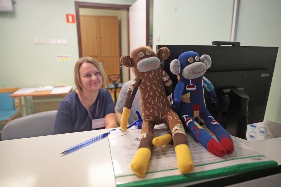 maskotki dla dzieci w szpitalu