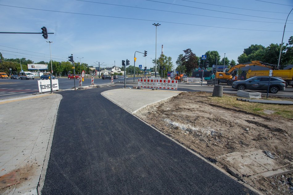 Finisz prac na Lutomierskiej