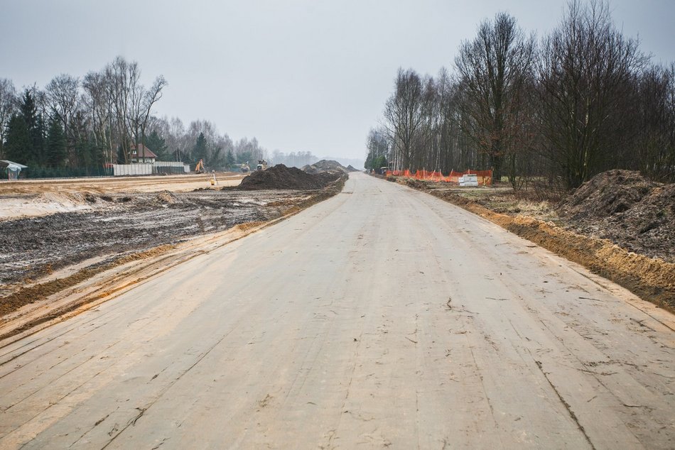 Budowa łącznika na wysokości ul. Zadraż